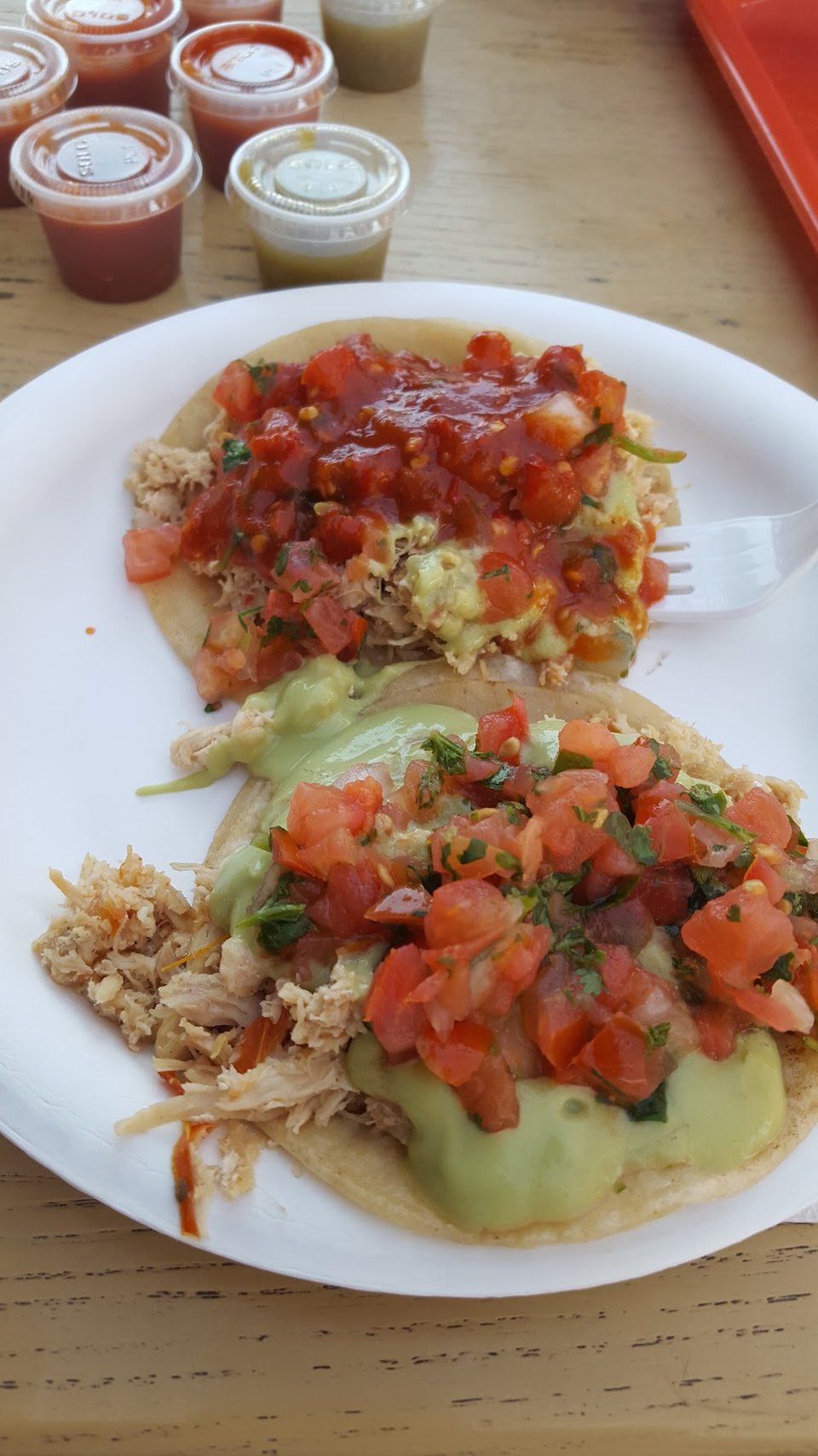 Soft Chicken Tacos