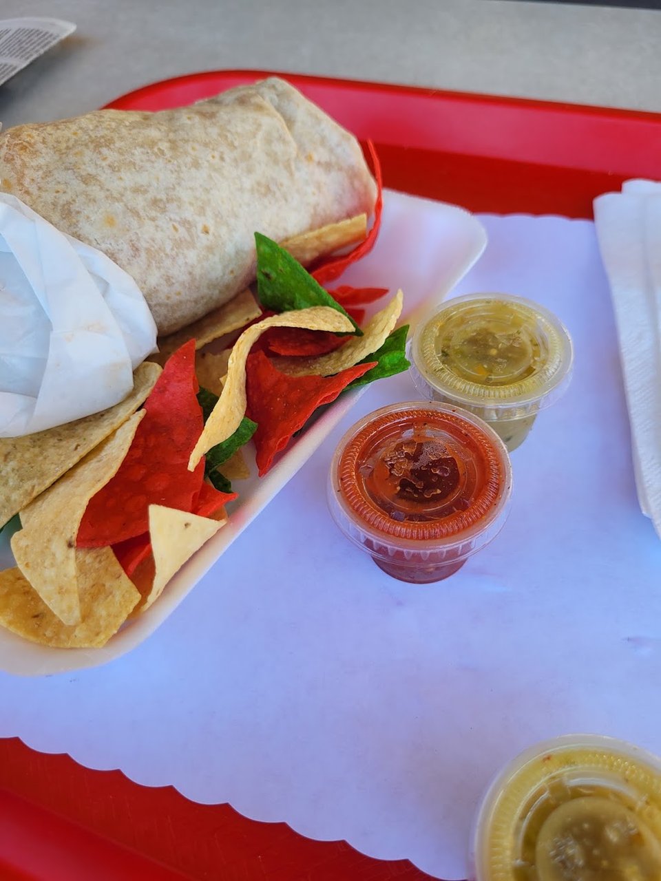 Kid's Bean and Cheese Burrito